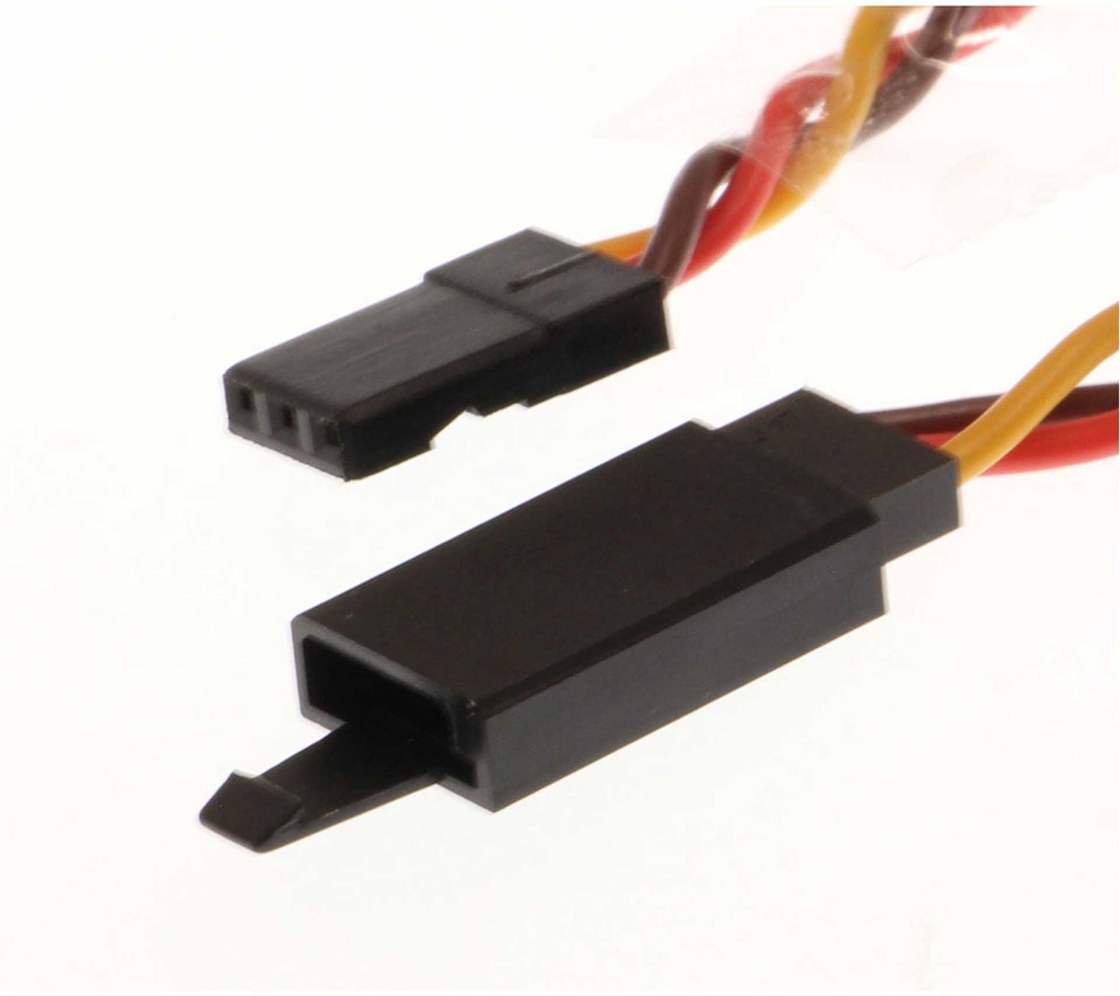 ROBBE VERLÄNGERUNGSKABEL GRAUPNER VERDRILLT 75 22AWG/0,32MM² MIT STECKERSICHERUNG 1STK