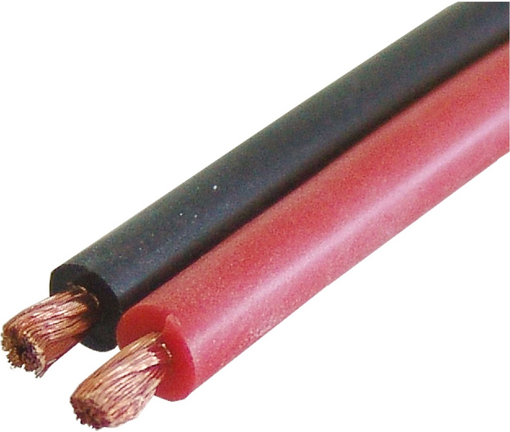 ROBBE SILIKONKABEL 18AWG/0,8MM² ROT/SCHWARZ JE 1LFM