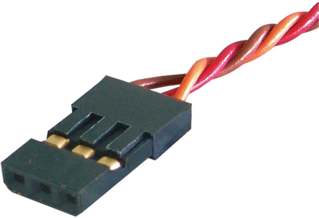 ROBBE SERVOKABEL GRAUPNER VERDRILLT 22AWG/0,32MM² 30CM 1STK.