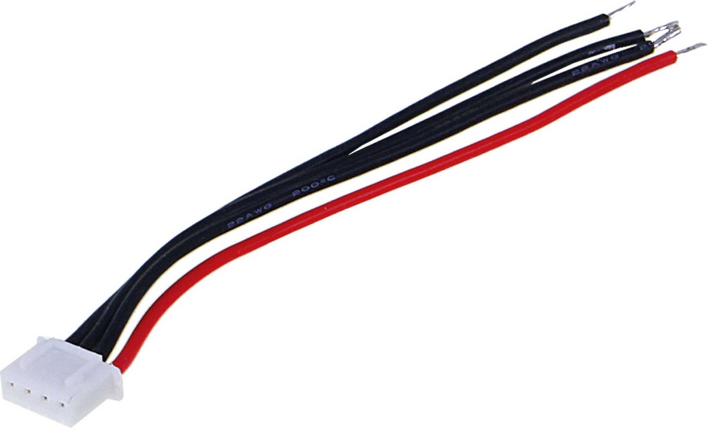 ROBBE XH BALANCER ANSCHLUSSKABEL 3S AKKUSEITE 100MM 22AWG/0,32MM² 1Stk.