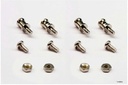 ROBBE Gestängeanschluss Micro für 1,2mm Gestän ge mit 1,9mm Bolzen, 4x5mm, M2, 4STK.