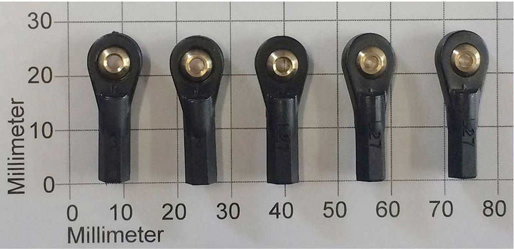 ROBBE Kugelgelenk M3 Kugel mit Bohrung 2,6mm 5Stk.