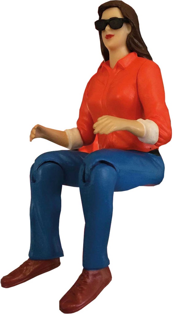 ROBBE Truck-Figur weiblich mit SONNENBRILLE
