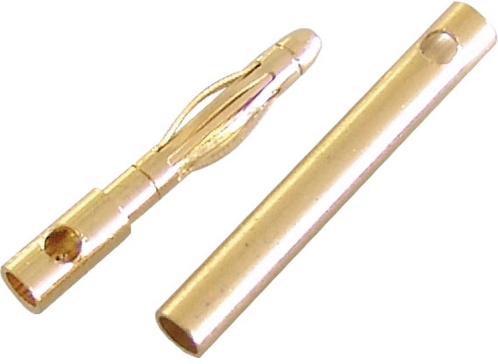 ROBBE GOLDKONTAKT STECKSYSTEM 2MM 10 PAARE