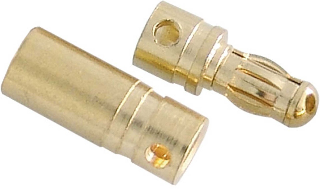 ROBBE GOLDKONTAKT STECKSYSTEM 3,5MM 10 PAARE
