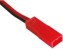 ROBBE BEC-STECKER MIT KABEL 2STK. 18AWG 10CM