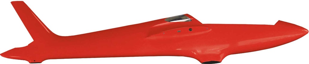 ROBBE RUMPF MDM-1 FOX 3,5M ARF ELEKTRO OHNE ELEKTRONIK LACKIERT ROT