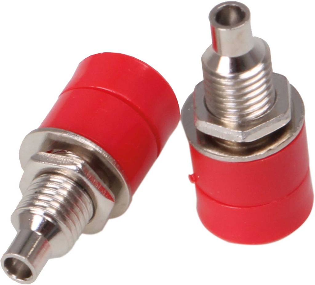 ROBBE BUCHSEN 4MM ROT FÜR BANANENSTECKER