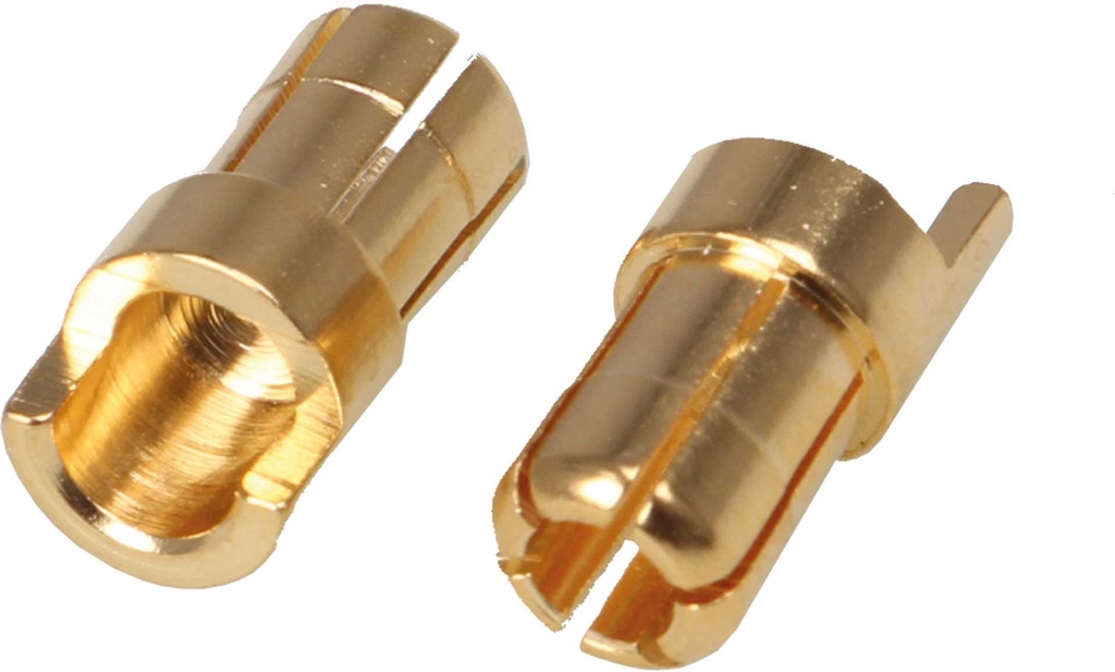 ROBBE GOLDKONTAKT STECKSYSTEM 6MM STECKER 5STK
