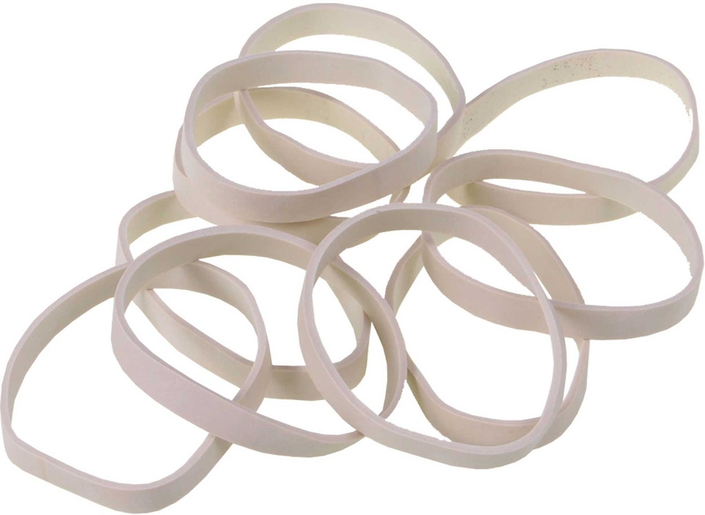 ROBBE GUMMIRINGE WEISS CA. 40X5X1MM 10 STK.