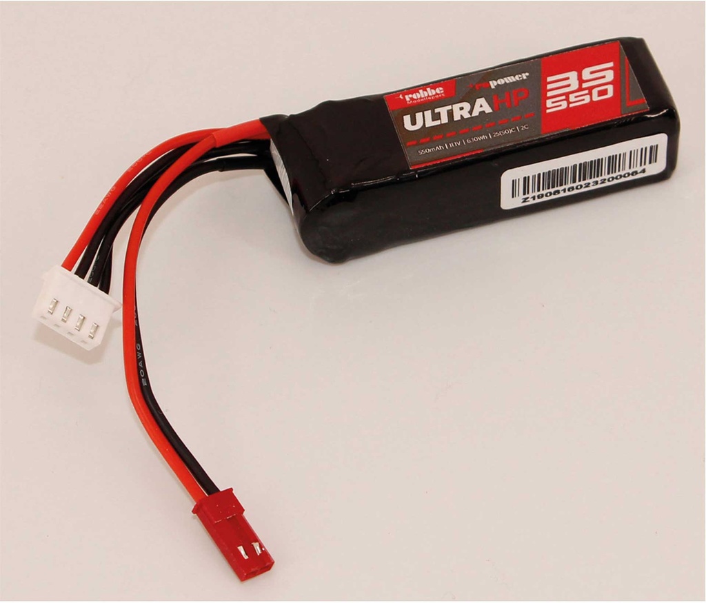 ROBBE RO-POWER ULTRA HP 550MAH 11,1 VOLT 3S 25(50)C LIPO AKKU