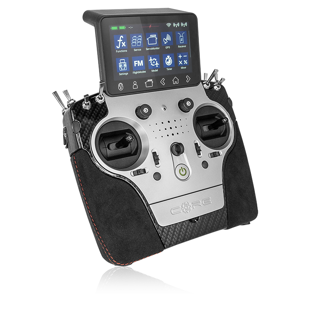 PowerBox CORE, Handsender, titanium, im Komplettset