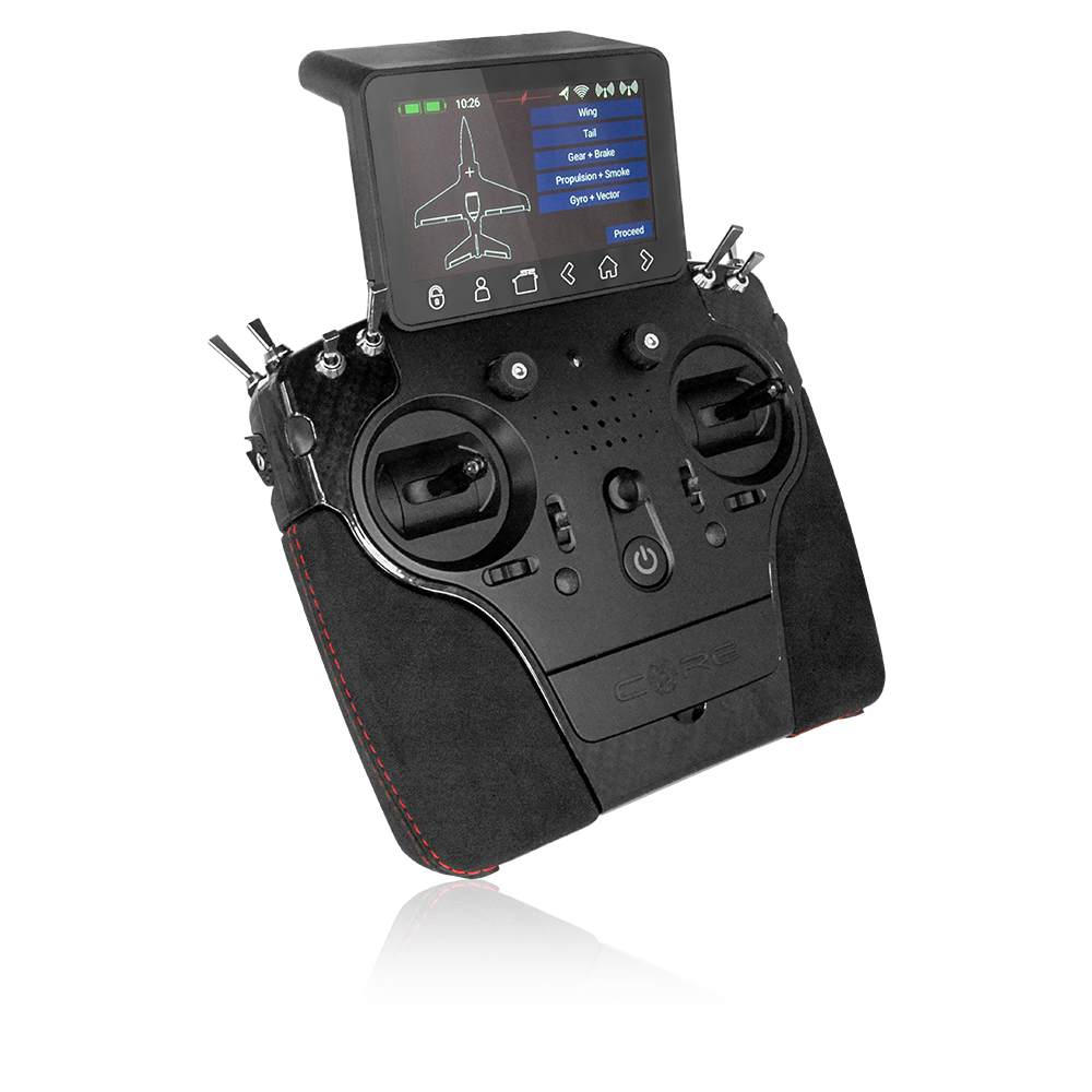 PowerBox CORE, Handsender, schwarz, im Komplettset
