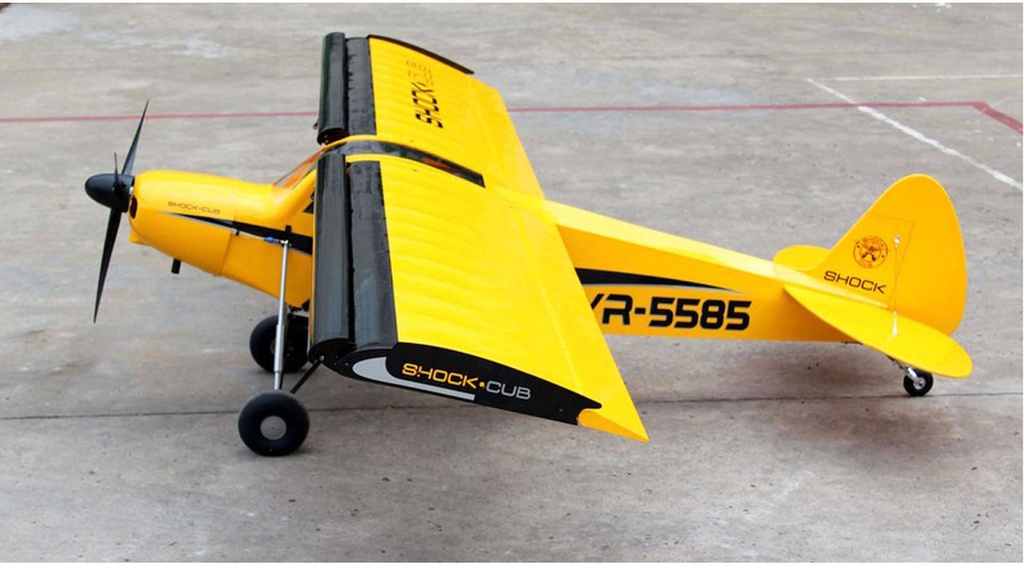 SG-Models Shock Cub 38-50cc-102" Gelb