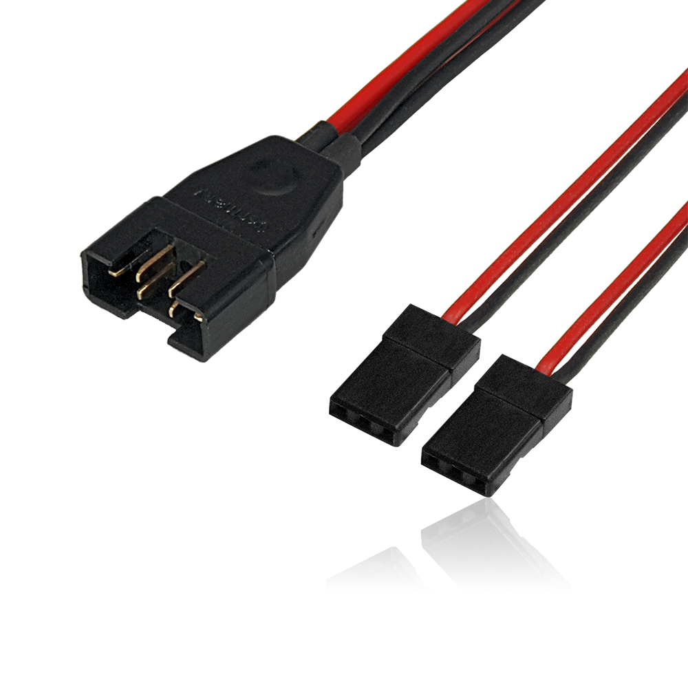 Adapter Kabel MPX Sttecker / 2xJR-Buchse
