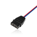 MPX Buchse, Kabel 0,34mm², Länge 20cm