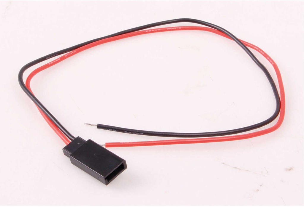 ROBBE AKKUANSCHLUSSKABEL FUTABA GEGENSTÜCK 30CM 0,32MM² 22AWG