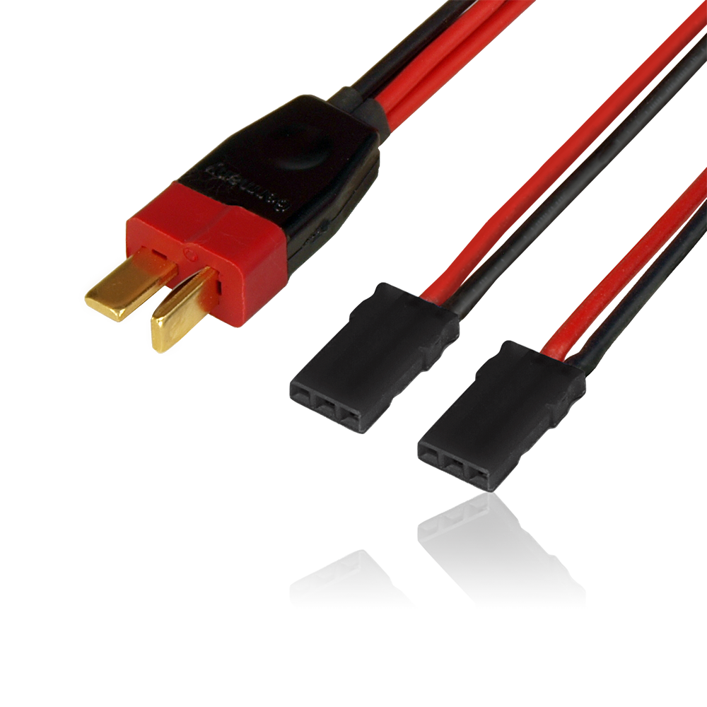 Adapter Kabel  T-Stecker / 2xJR-Buchse