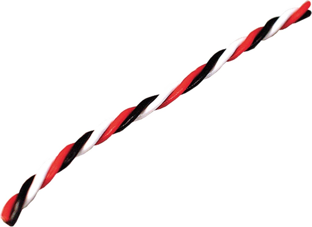 ROBBE Servokabel Futaba 50 Meter verdrillt 0,33mm² (22AWG) PVC Meterware