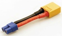 ROBBE ADAPTERKABEL XT-90 STECKER AUF EC-3 BUCHSE 12AWG 50MM
