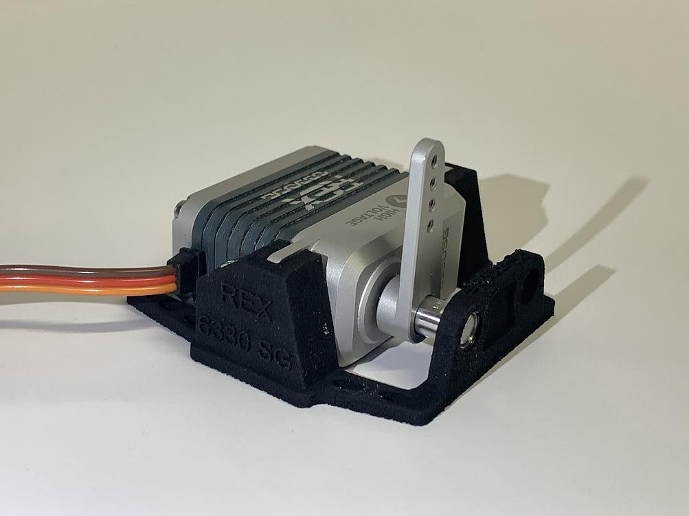 Servorahmen für D-Power REX 20mm Servos