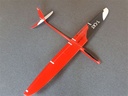 RCRCM E-T-Cat Spw. 1.88m CFK Rot/Schwarz mit Schutztaschen