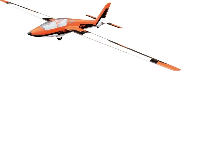 Robbe Modellsport MDM-1 FOX 3,5M Segler PNP voll GFK/CFK lackiert orange Kunstflug-Segelflugzeug