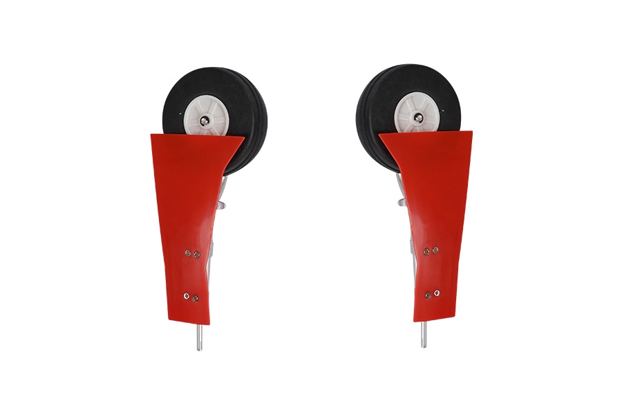 FMS P-51 Dago Red - Federbeine