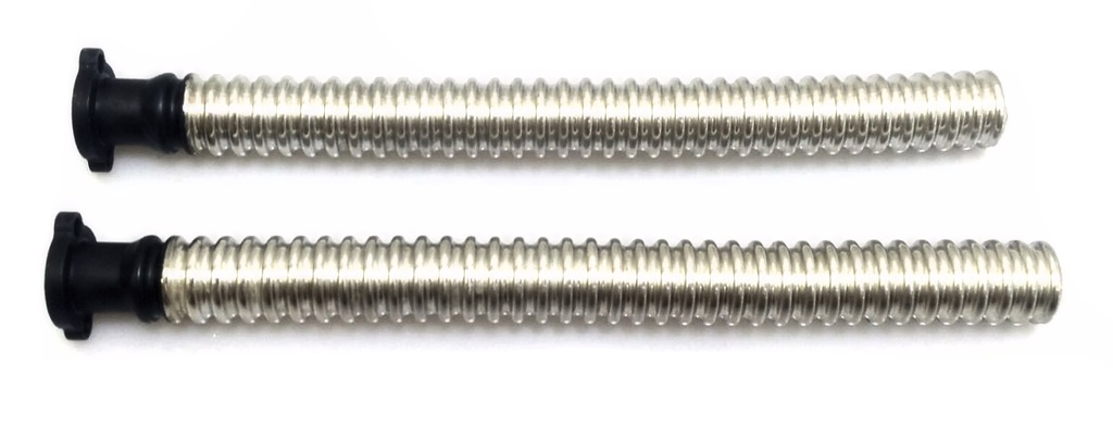Krümmerpaar für Schalldämpfer zu Fiala 120cc inline (Reihenmotor)