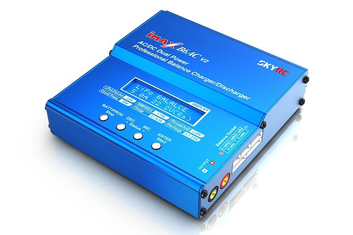 B6AC V2 Ladegerät LiPo 1-6s 5A 50W