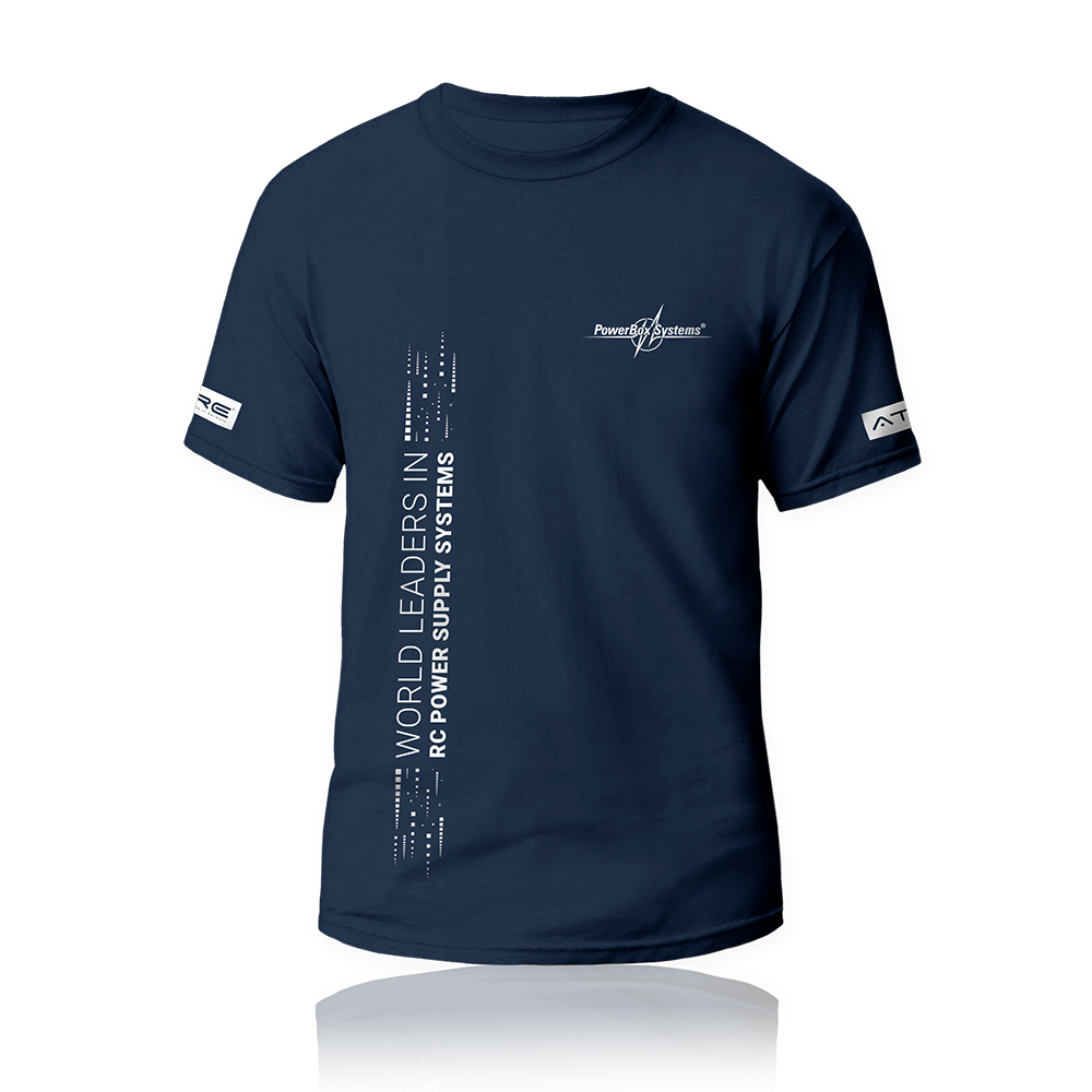 PowerBox T-Shirt 'Performance' blau - 2XL