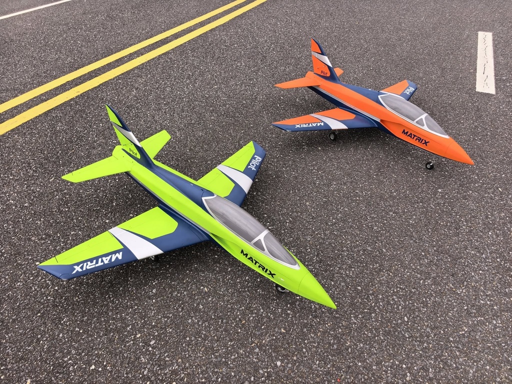 Pilot RC - Matrix Jet Foam EDF 90mm MR Version / Motor Ready - Orange