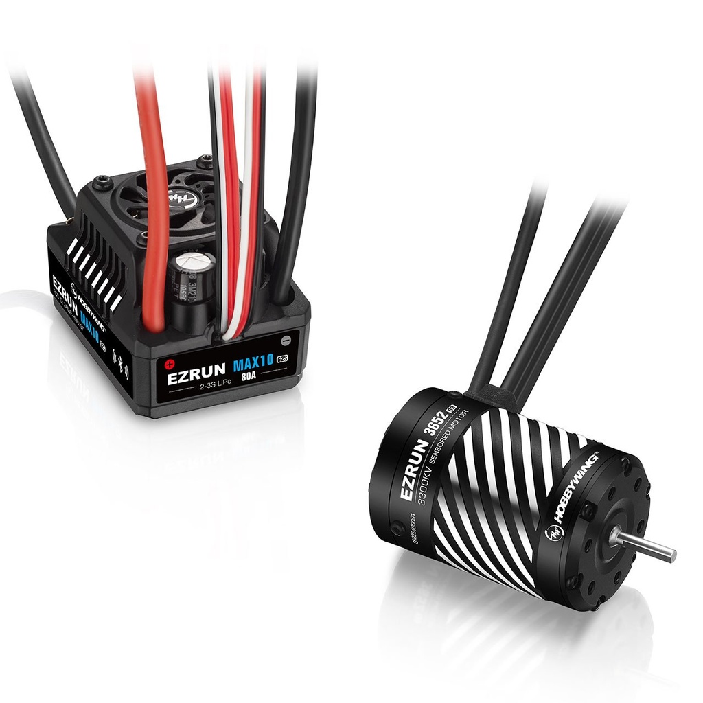 Ezrun MAX10 G2S 80A Combo mit 3652SD-3300kV-G3