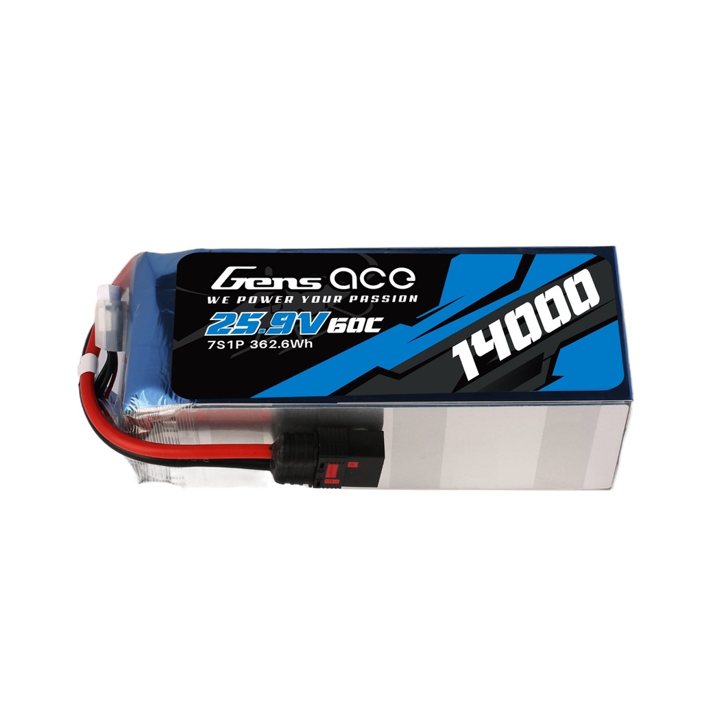 Gens Ace 14000mAh 25.9V 60C 7S1P Battery Pack with QS8 Plug