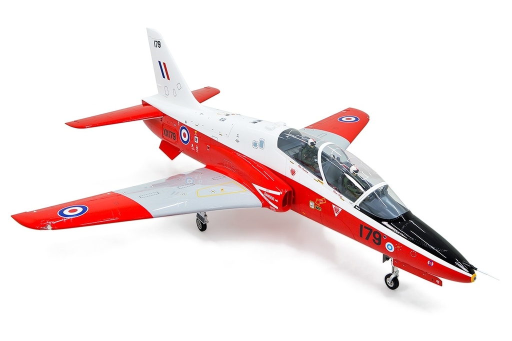 Phoenix BAE HAWK rot/weiß Turbinen Jet 160-220N ARF GFK/CFK - 254 cm / 100''