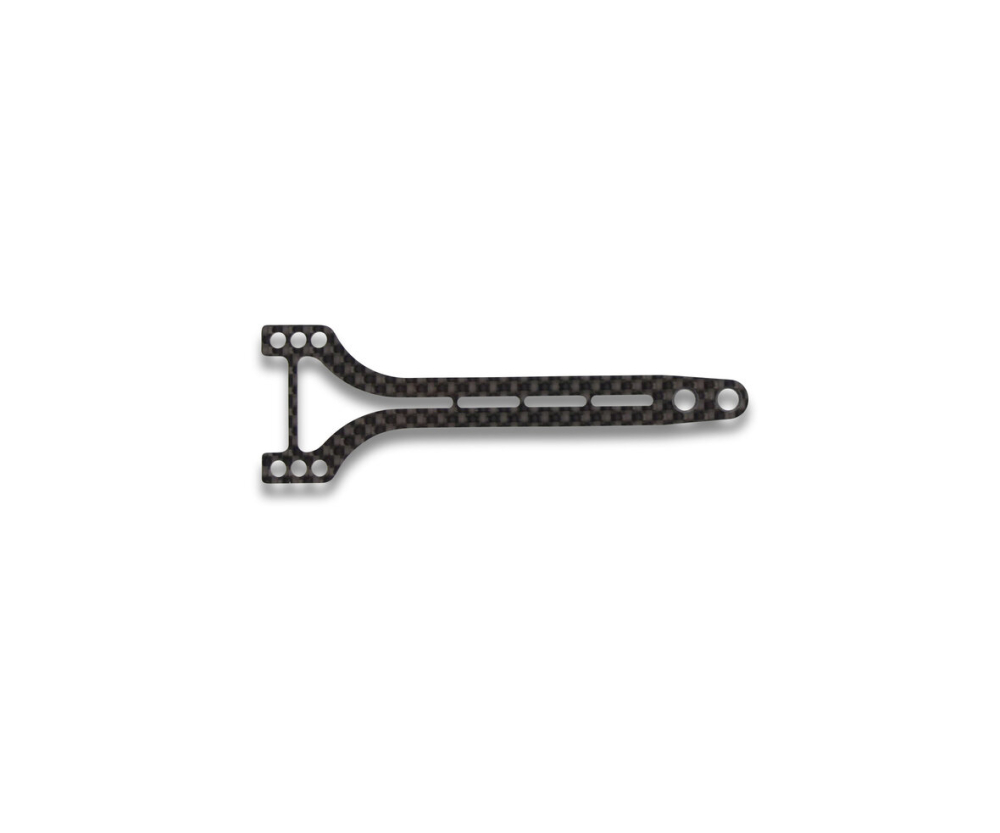 TRF421X Carb. Oberdeck hinten/2tlg. 2mm