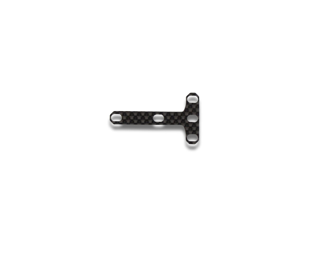 TRF421X Carb. Versteifung hinten 2mm