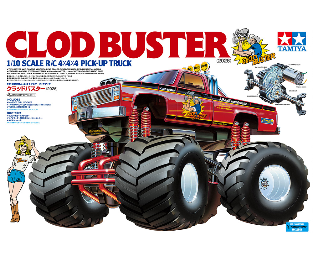 1:10 RC Clod Buster 2026