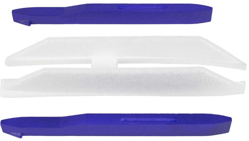 Flex Innovations FLEXJET STABILISIERUNGSFLOSSE UND RAKETENTRÄGER SET BLAU