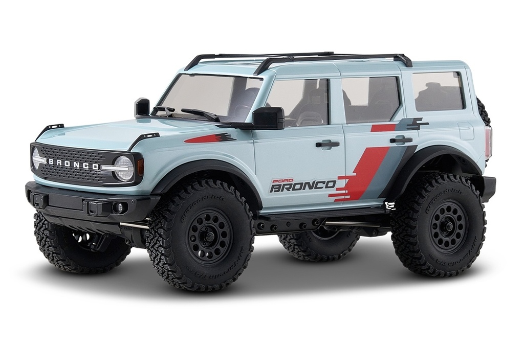 FMS FCX18II Ford Bronco 2021 blaugrau 1:18 - Crawler RTR
