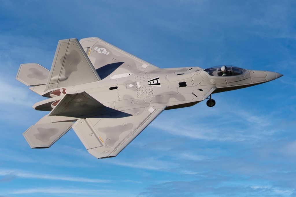 Freewing F-22 Raptor V2 High Performance 4S 64mm EDF Jet - PNP - (OPEN BOX)