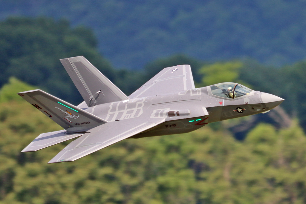 Freewing F-35C Lightning II 12S 110mm EDF Jet with Gyro - PNP (OPEN BOX)
