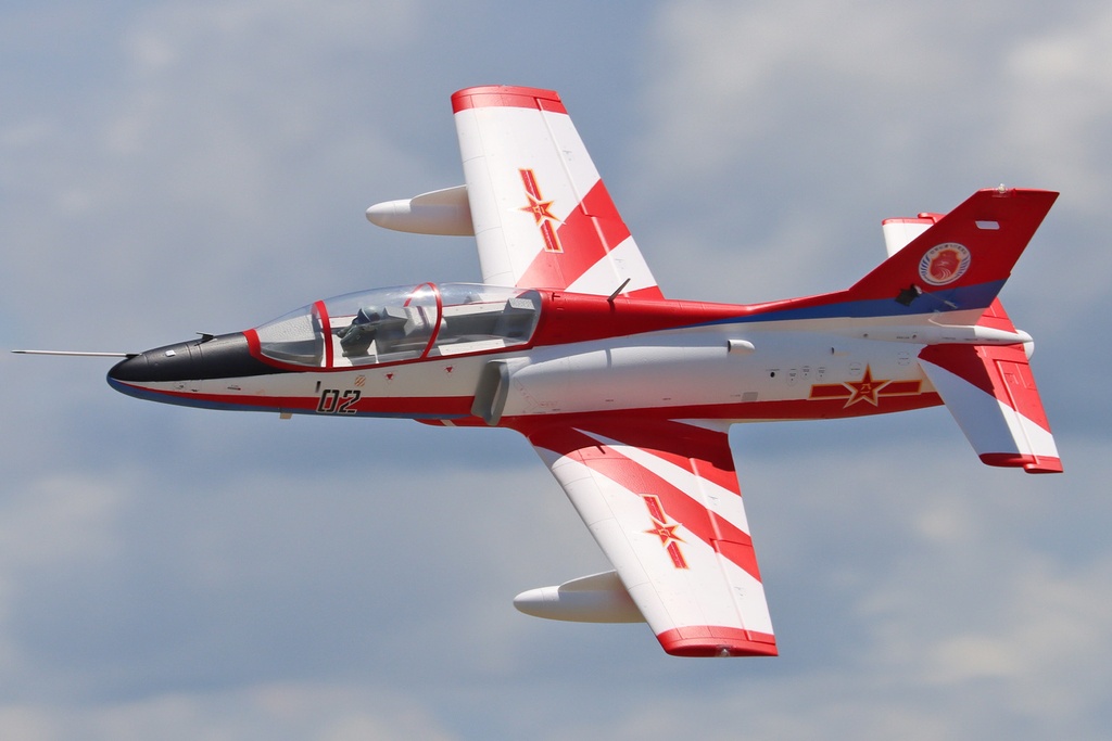 Freewing PLAAF JL-8 80mm EDF Jet with Gyro - PNP (OPEN BOX)