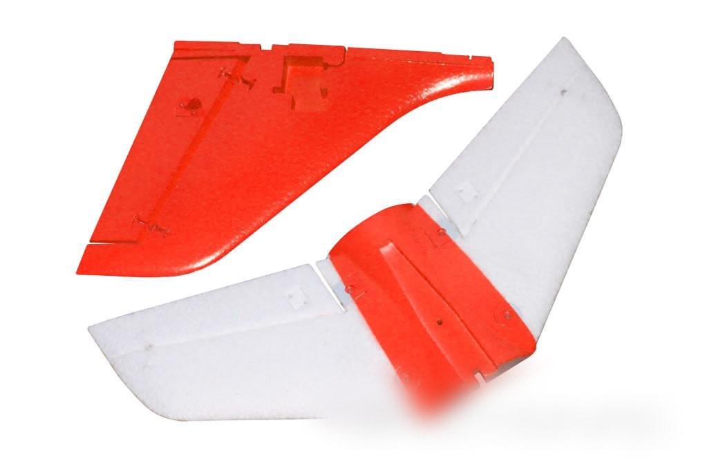 Freewing Stinger 64 Tail Wing Set - Red (OPEN BOX)