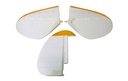 Flex Innovations LEITWERKSSATZ CESSNA 170 GELB/WEISS