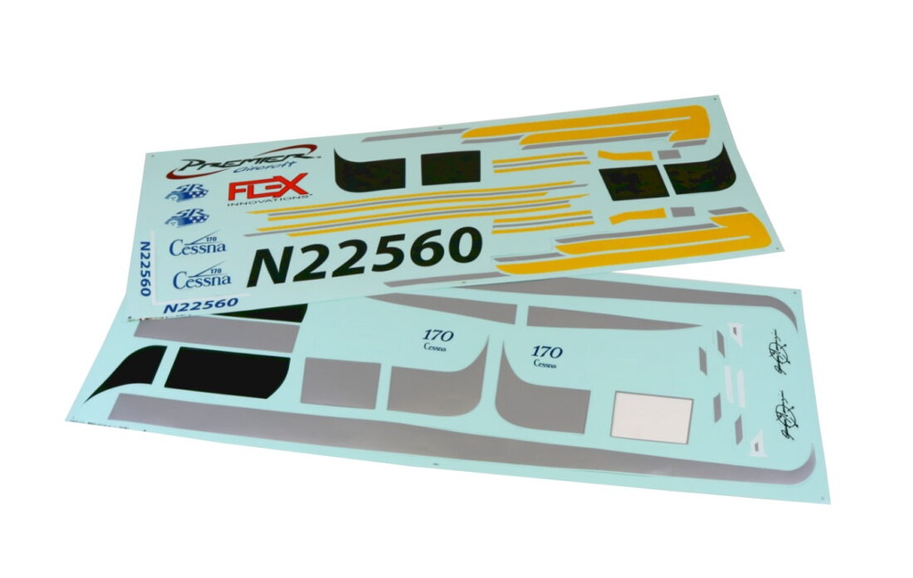 Flex Innovations DEKORSATZ CESSNA 170 GELB/WEISS