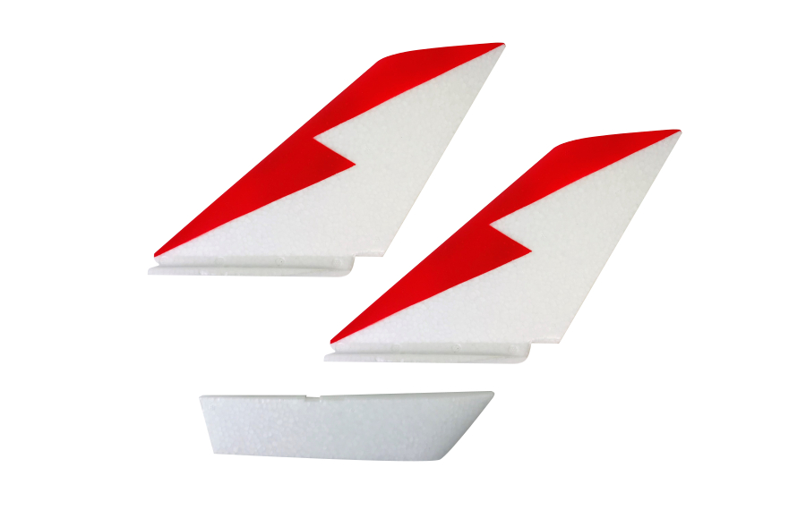 Flex Innovations FV-31 CYPHER FINNEN SET, OBEN UND UNTEN WEISS