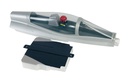 Flex Innovations Kabinenhaube und Impellerabdeckung Silber F-100D
