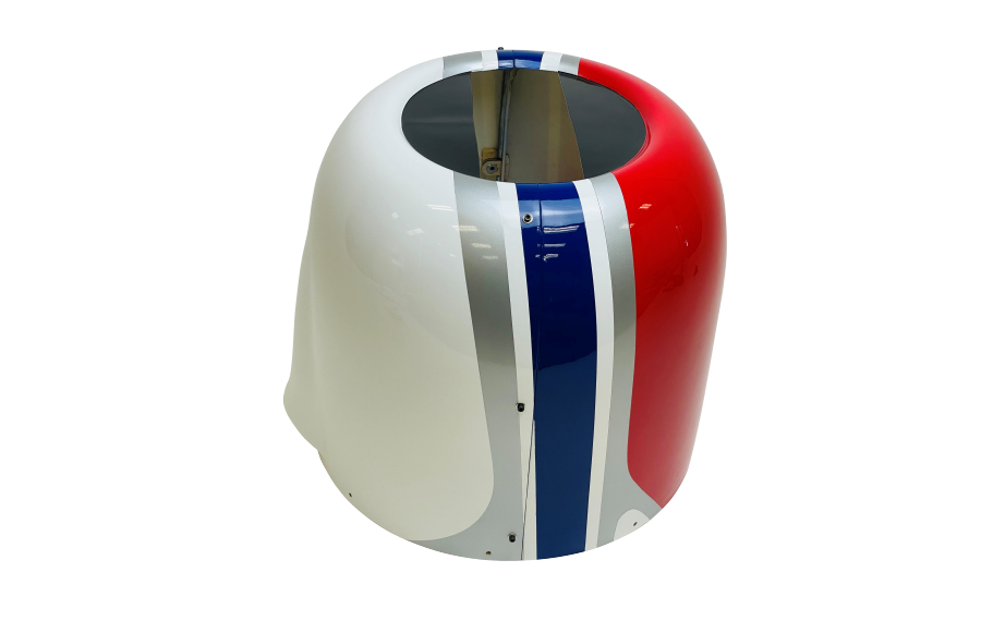 Flex Innovations Motorhaube Blau Mamba 120cc