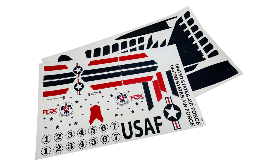 Flex Innovations Flexjet Red ThunderBird Dekorsatz